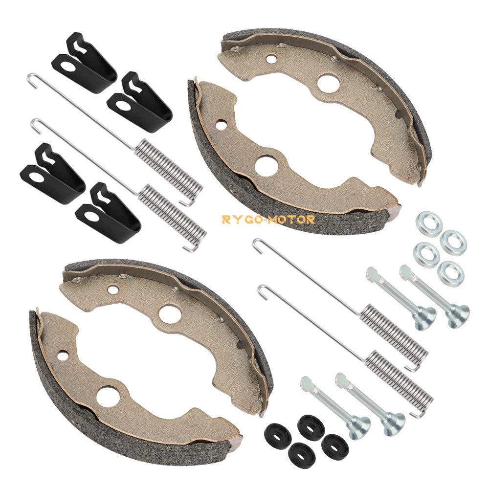 Front Brake Shoes & Springs Pins Kit for Honda Rincon 650 TRX650FA/FGA (2003–2005)