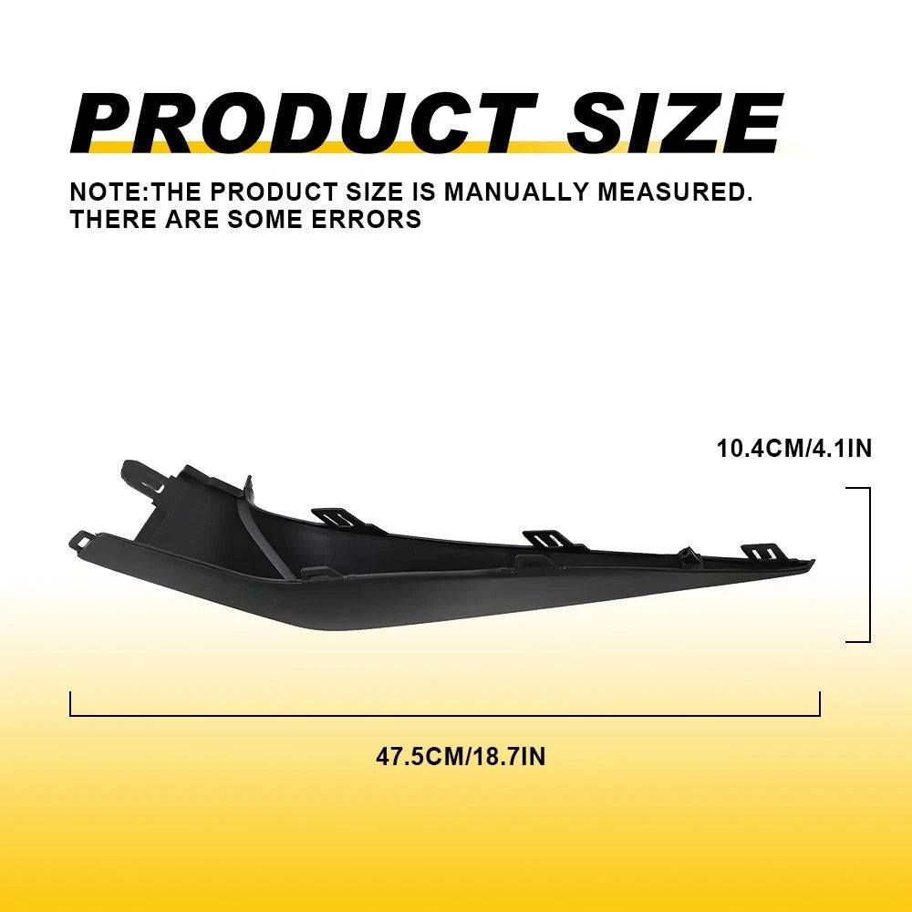 Front Bumper Grille Lower Trim Molding Pair for Toyota Corolla SE XSE (2020–2022)