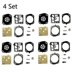 Set of 4 Chainsaw Carburetor Repair Kits for Stihl MS441 MS441C-M (Walbro K20-HD)