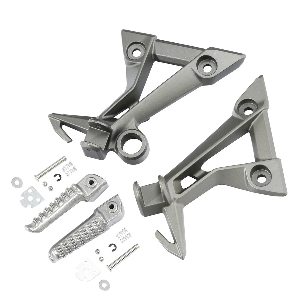 Passenger Footpegs Footrests Bracket for Kawasaki Ninja 300 (2013–2017)