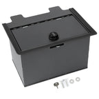 Center Console Storage Safe Box with Lock for Chevy Silverado GMC Sierra 1500 (2019–2023)