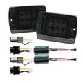 Smoke Front Corner Turn Signal DRL Parking Light for Jeep Wrangler YJ (1987–1995)