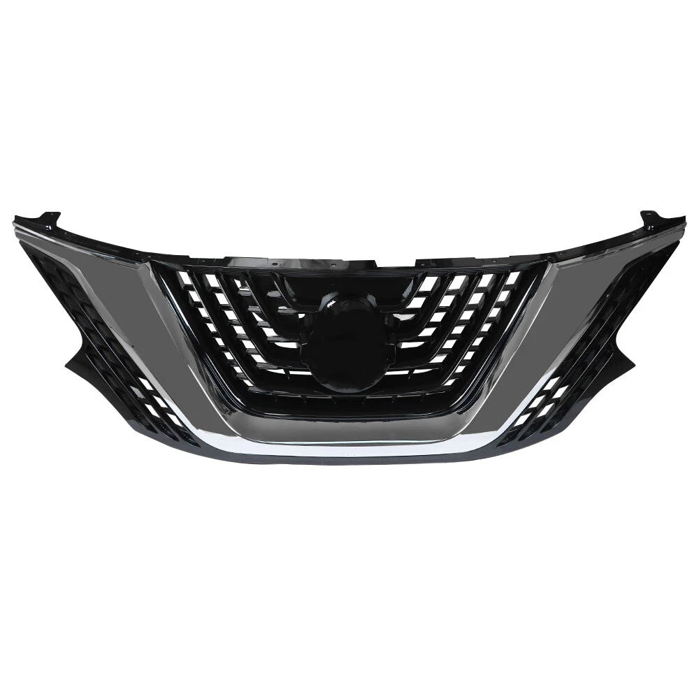 Front Upper Grille for Nissan Murano (2015–2018) Chrome & Black