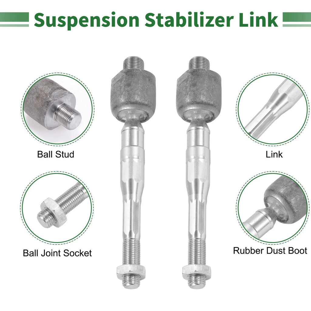 8pcs Front Suspension Kit Tie Rod End Sway Bar Link Ball Joint for Honda Civic (2006–2011)