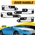 Set of 4 Interior Door Handles for Ford Fusion Mercury Milan Lincoln MKZ (2006–2012)