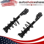 Set of 2 Rear Complete Struts with Coil Spring for Toyota Camry (2012–2017)