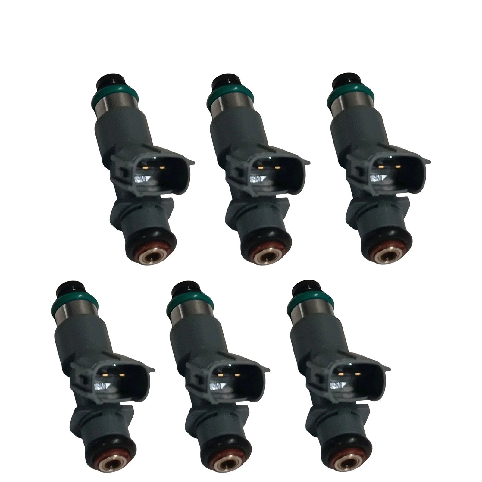 Set of 6 Fuel Injectors for Acura TL RL (2008–2014) & Honda Accord Crosstour (2008–2016)