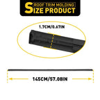 Set of 2 Drip Side Trim Finish Moldings for Toyota Corolla (2014–2017)