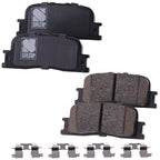 Brake Disc and Pad Kit for Toyota Camry (2002–2006) Front and Rear