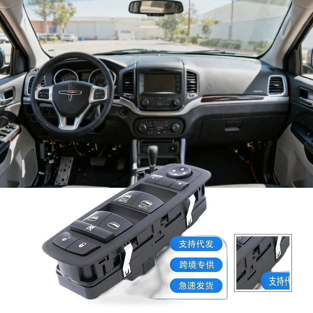 Power Window Switch Assembly for Dodge Journey, Chrysler 200, 300, Jeep (2009–2020)