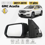 Left Side Mirror for GMC Acadia (2017–2019) Heated Memory Camera Blind Spot 17pins