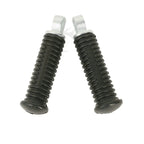 1 1/4" Black Highway Engine Guards Crash Bar Foot Pegs