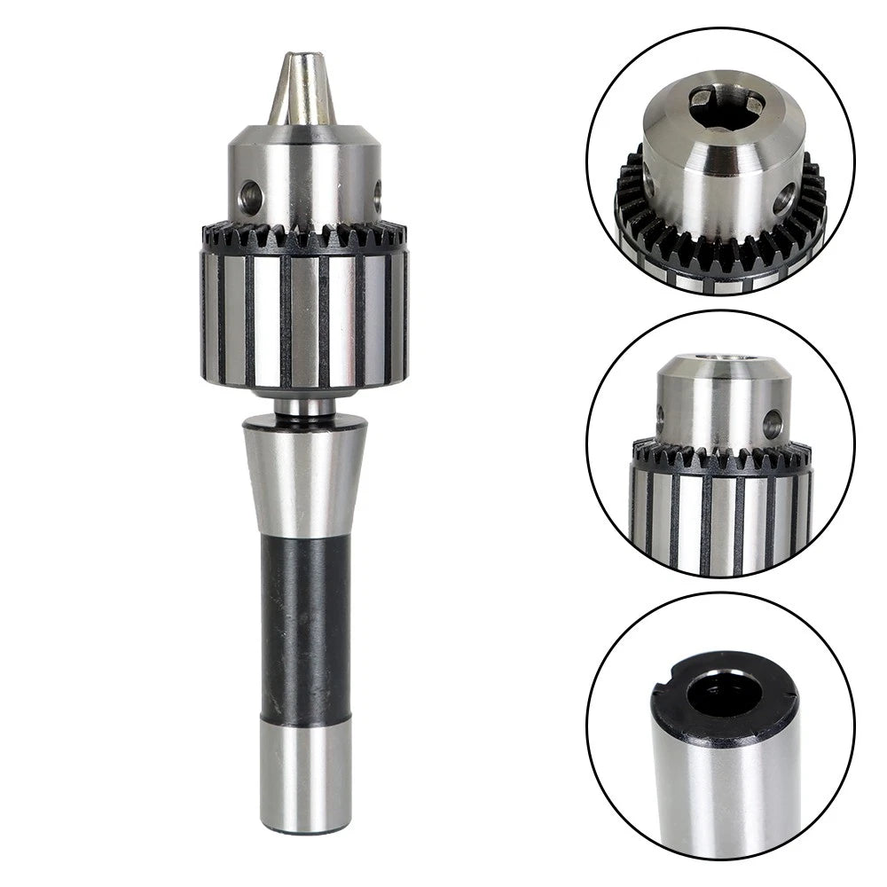 Precision Integrated Shank Key with Heavy Drill Chuck for R8