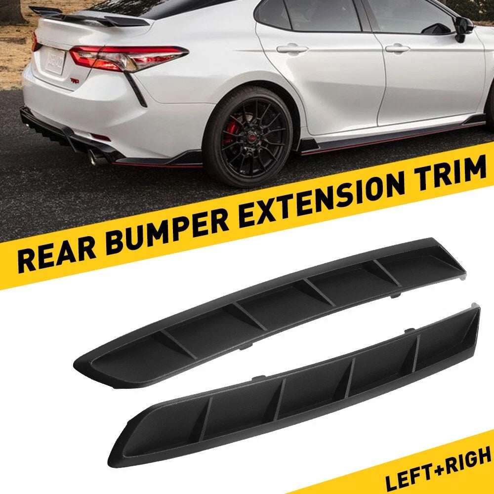 Pair of Rear Bumper Trim Molding for Toyota Camry (2018–2021)