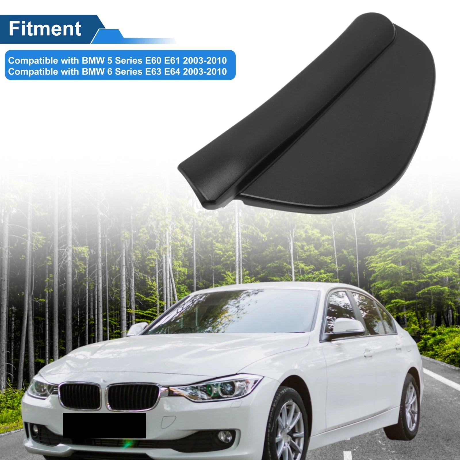 Front Windshield Wiper Arm Cover Cap for BMW 5 Series E60 E61 (2003–2010) No. 7035103