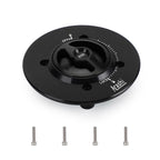 Black Quick Release Fuel Filler Cap for Kawasaki Z400 Ninja 400 (2010–2022)