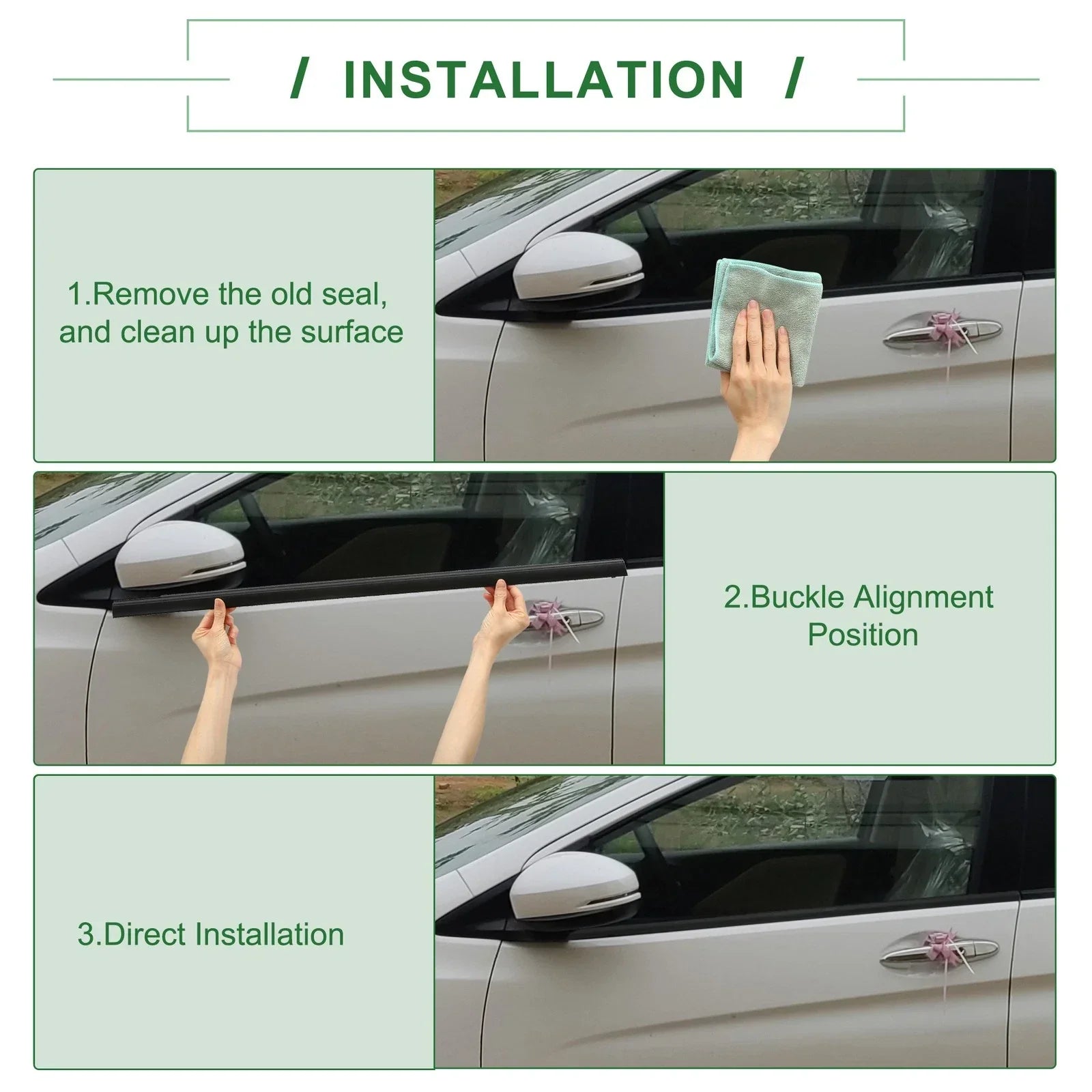 Front Right Weatherstrip Window Seal for Honda CR-V (2017-2020)