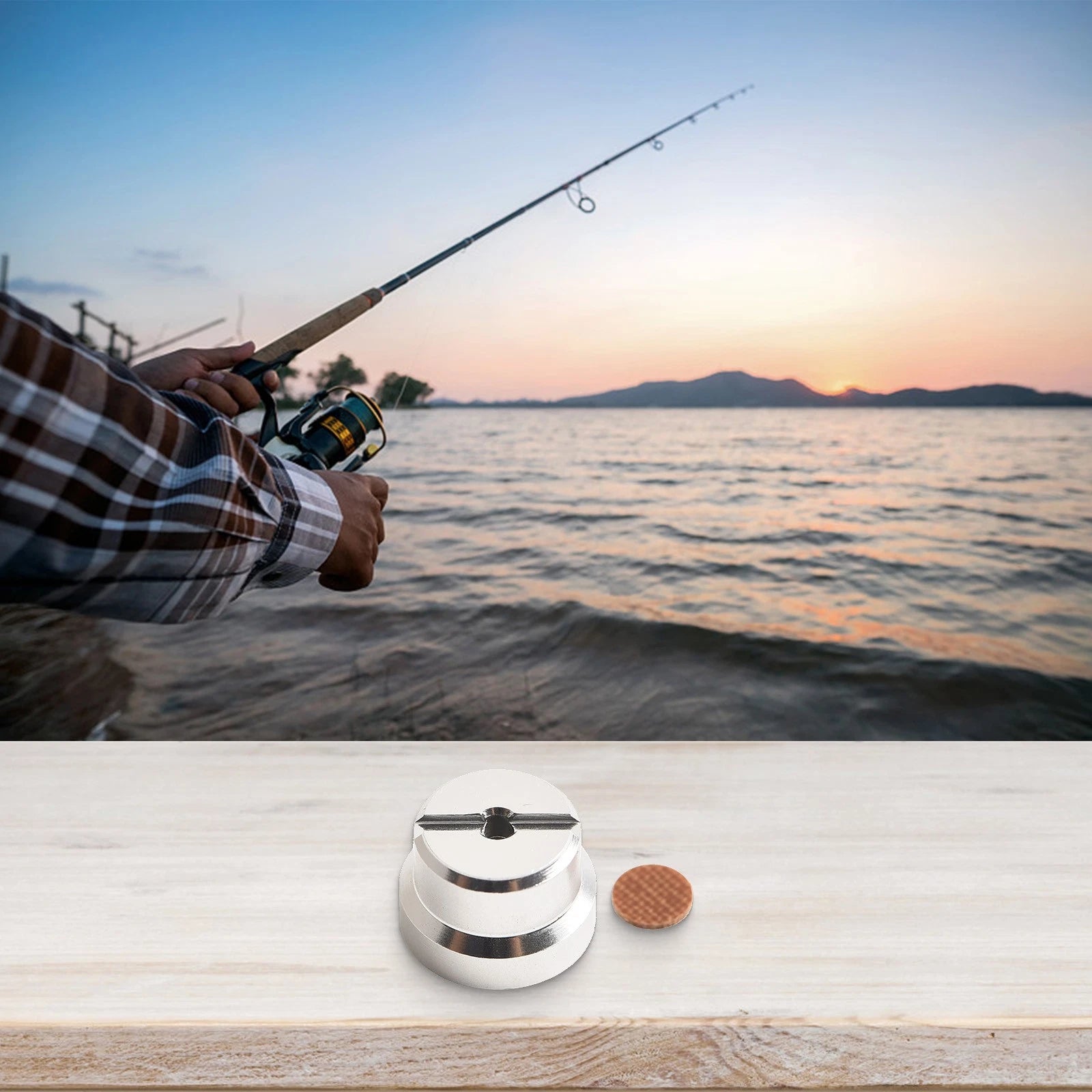 Aluminum Alloy Reel Gauge for SLX DC (Water Drop Wheel Applications)