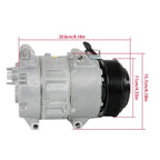 A/C Compressor with Clutch for Toyota Faw Crown (2015–2017)
