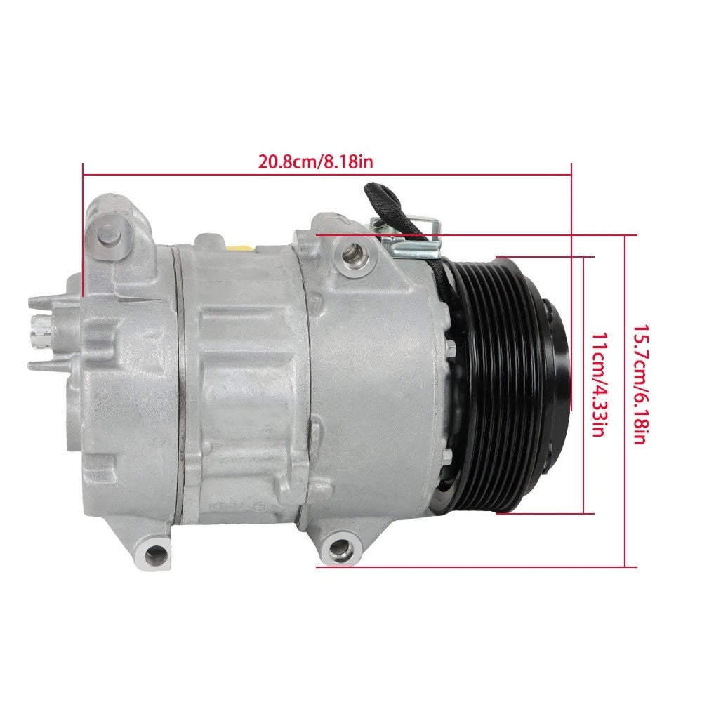 A/C Compressor with Clutch for Toyota Faw Crown (2015–2017)
