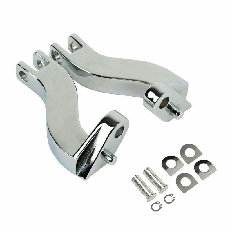 Passenger Foot Pegs Mount Bracket for Harley Street Glide (1993–2025)