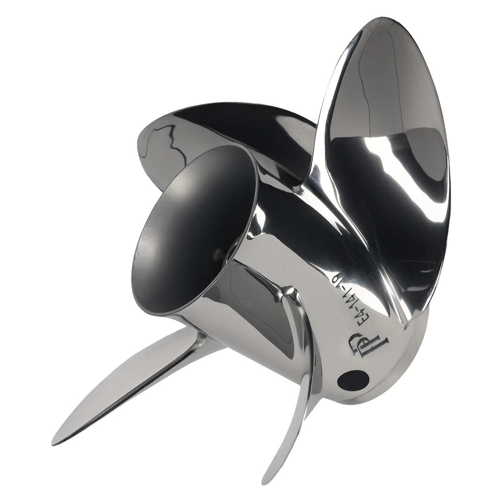 14 1/8" x 19" Boat Prop for Rubex HR4 4 Blade Stainless Steel RH (1115559)