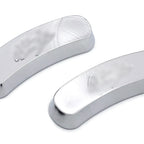 Chrome Mirror Block Off Base Plates for Kawasaki Ninja ZX-10R (2011–2015)