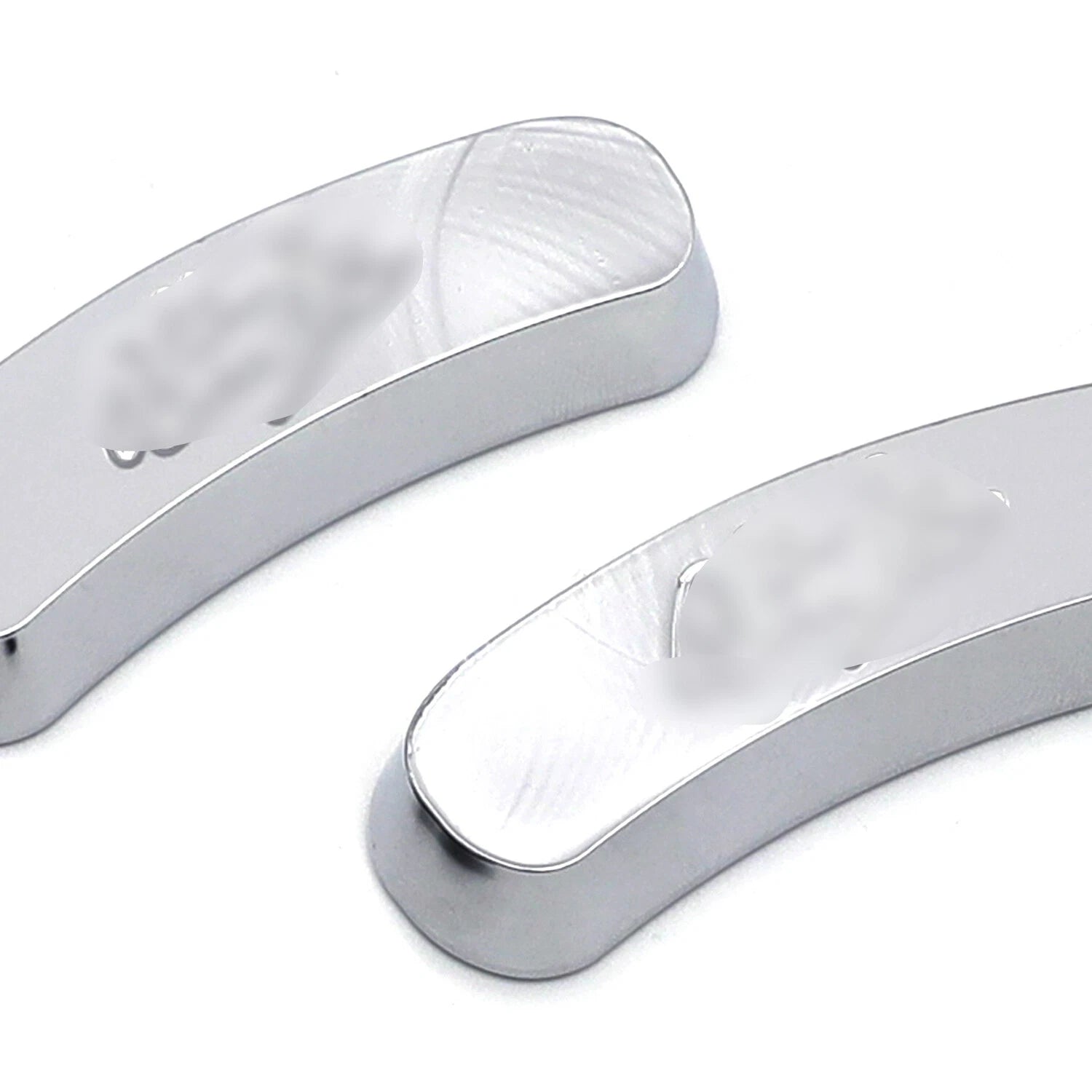 Chrome Mirror Block Off Base Plates for Kawasaki Ninja ZX-10R (2011–2015)