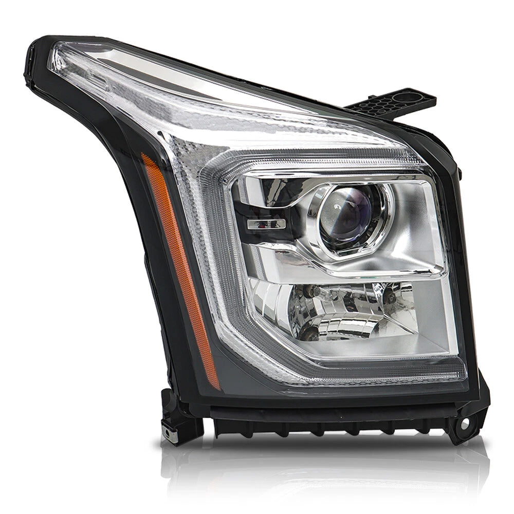 Headlight for GMC Yukon XL (2015–2017) Halogen with LED DRL Right Side