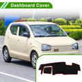 Dashboard Cover for Suzuki Spacia Gear MK53S (2017–Current) Black Red Trim