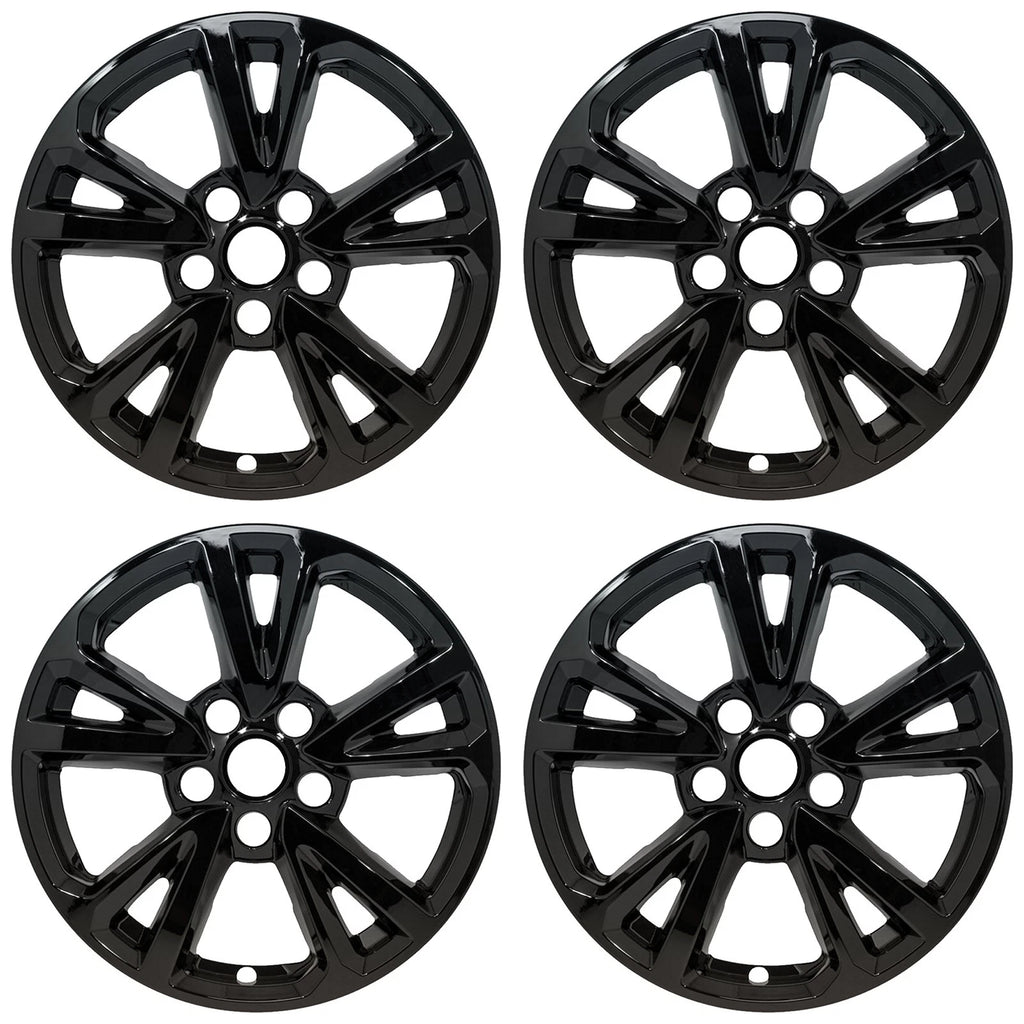 17" Gloss Black Wheel Skins for 2016-2017 Chevy Equinox - UQSK0133