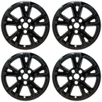 17" Gloss Black Wheel Skins for 2016-2017 Chevy Equinox - UQSK0133