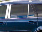 6pc Luxury FX Stainless Steel Pillar Post Trim for 2007-2014 Volvo XC90 4dr