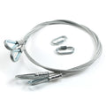 2X Cables for Trailer Gate Lift with EZ Spring Clips 125542