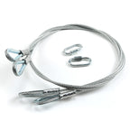 2X Cables for Trailer Gate Lift with EZ Spring Clips 125542