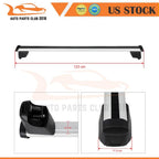 Set of 2 Rubber Roof Rack Cross Bars for Audi Q5 SQ5 (2012–2015)