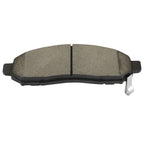 Set of 4 Front Ceramic Brake Pads for Chevy City Express, Nissan Leaf, NV200