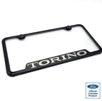 License Plate Frame Notched Stainless Replacement for Ford Torino (1968–1971)