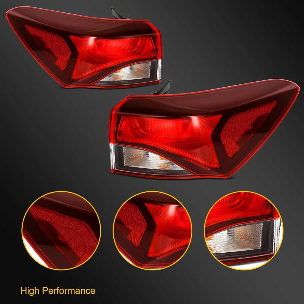 Outer Rear Tail Lights Assembly for Chevy Trailblazer (2021–2025)