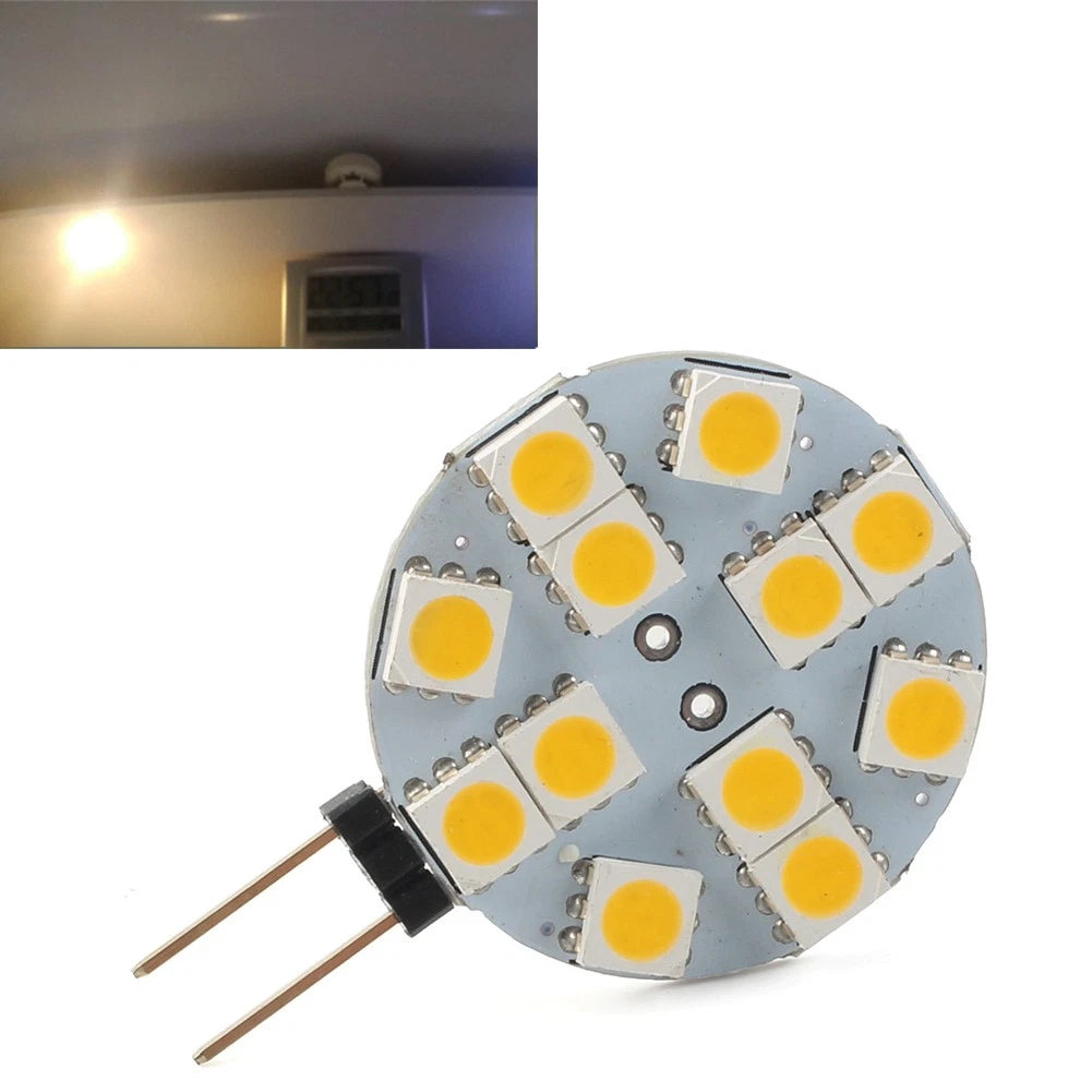 G4 Socket Light Bulb 5050 12 SMD for Car RV Landscape Trailer