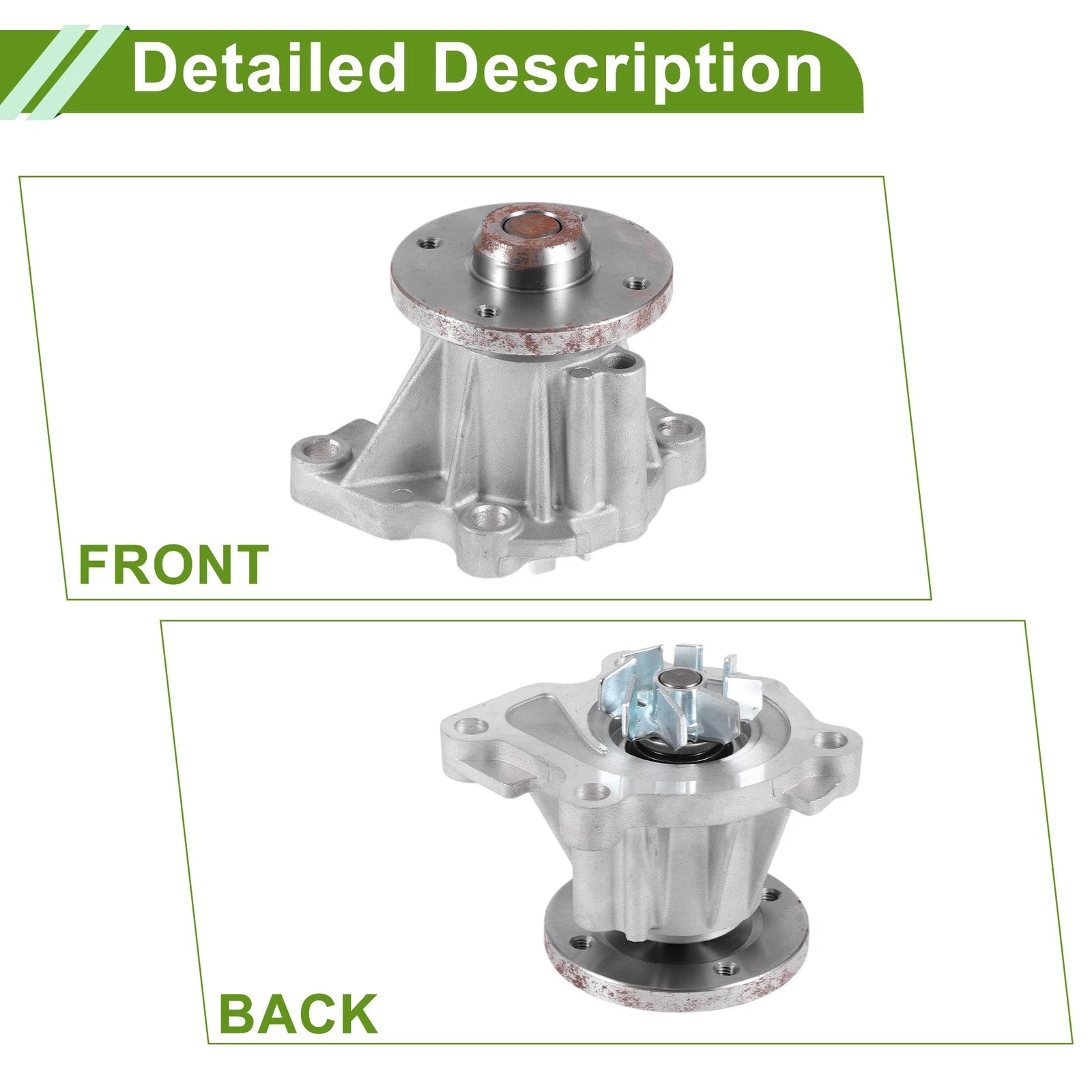 Engine Water Pump for Nissan Frontier (2005–2019) No. 21010EA010