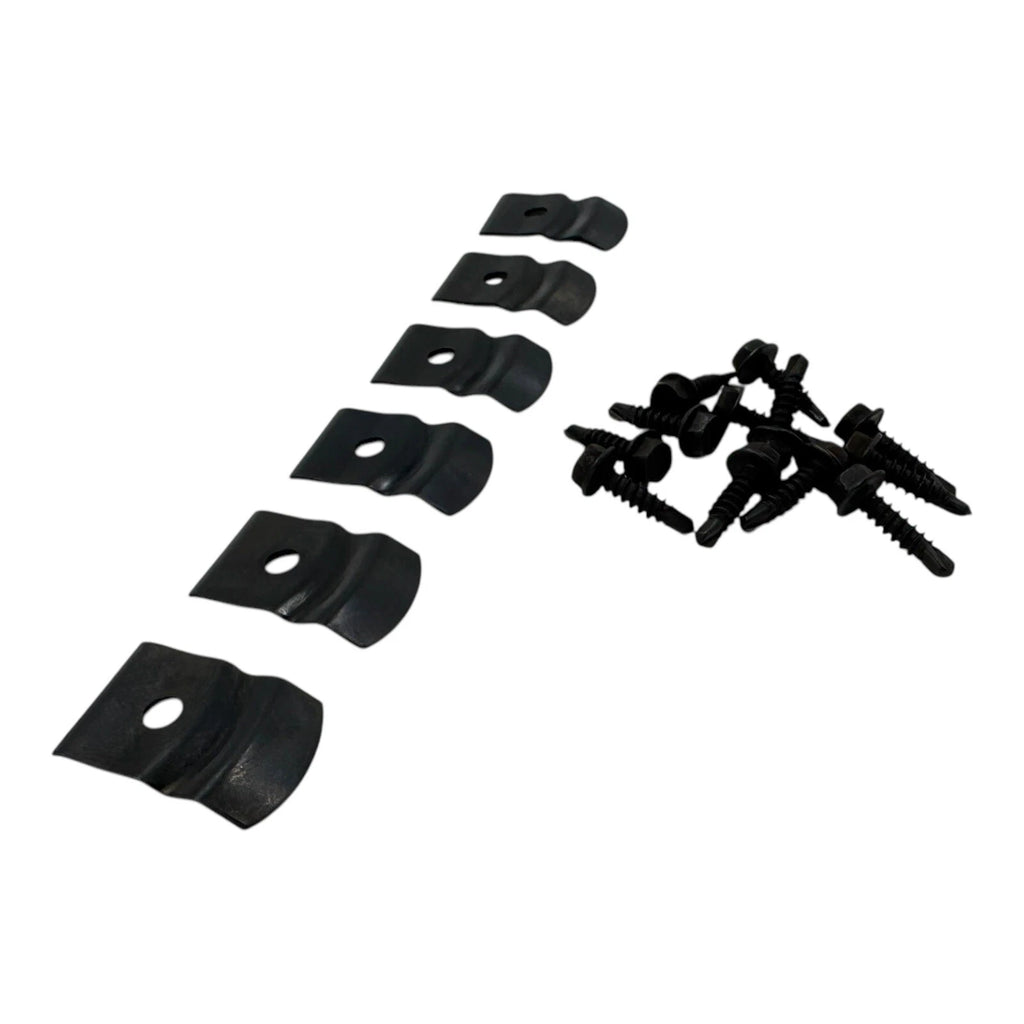 Rocker Panel Molding Clips Set with Screws for 1964–1972 Chevy Chevelle