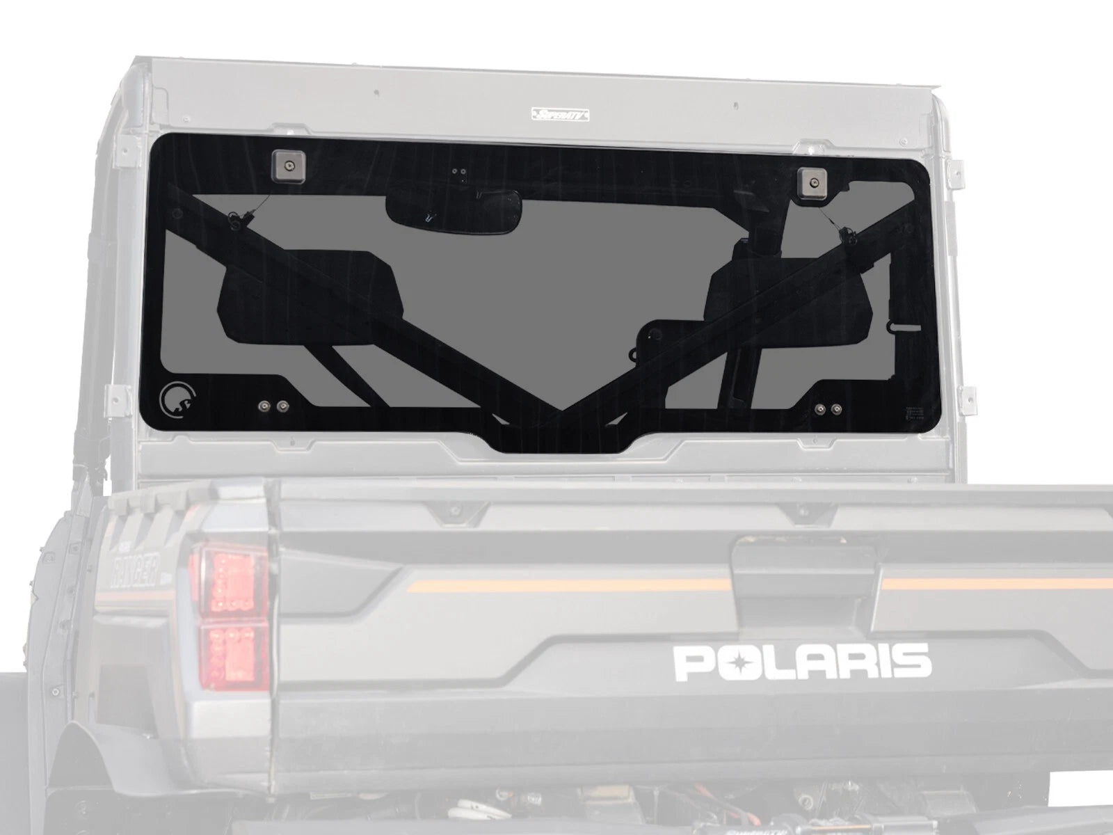 Rear Glass Windshield for Polaris Ranger XD 1500 (2024–2024)