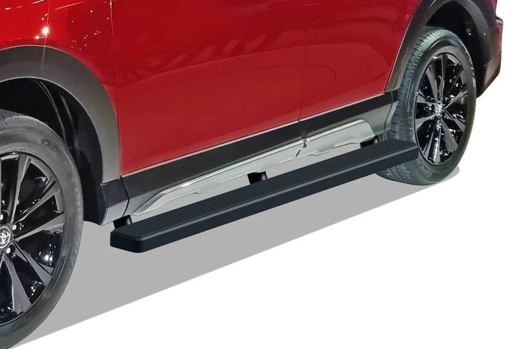 5" Matte Black Running Boards for Toyota RAV4 (2016–2018)