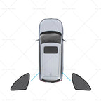 Magnetic Mesh Sun Blind Shade for Subaru Outback (2015–2020)