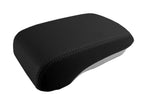 Leather Console Lid Pull Over Cover for Mitsubishi Lancer (2008–2016) Black