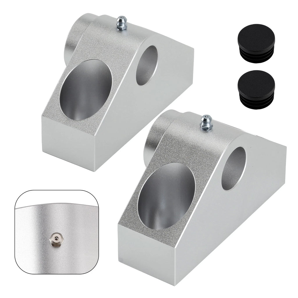 Pair of Billet Dump Bed Hinge Mounts for Can Am Defender HD Max (2016–2024)