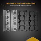 Full Cylinder Head Gasket Set for Dodge Ram, Chrysler 300, Aspen, Jeep 5.7L (2005–2020)