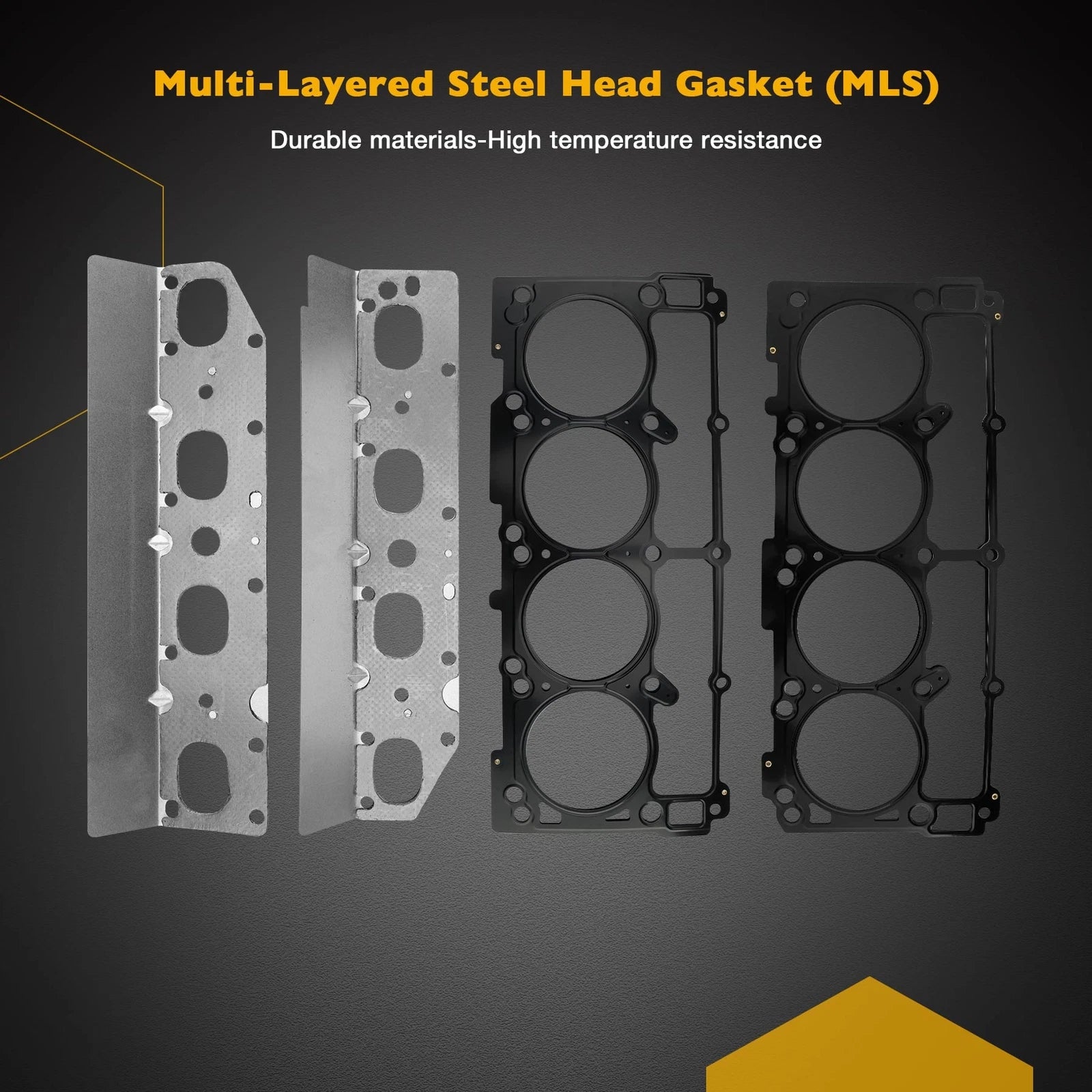 Full Cylinder Head Gasket Set for Dodge Ram, Chrysler 300, Aspen, Jeep 5.7L (2005–2020)