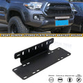 Front License Plate Mount Bracket Holder for Off Road LED Work Light (14.7")